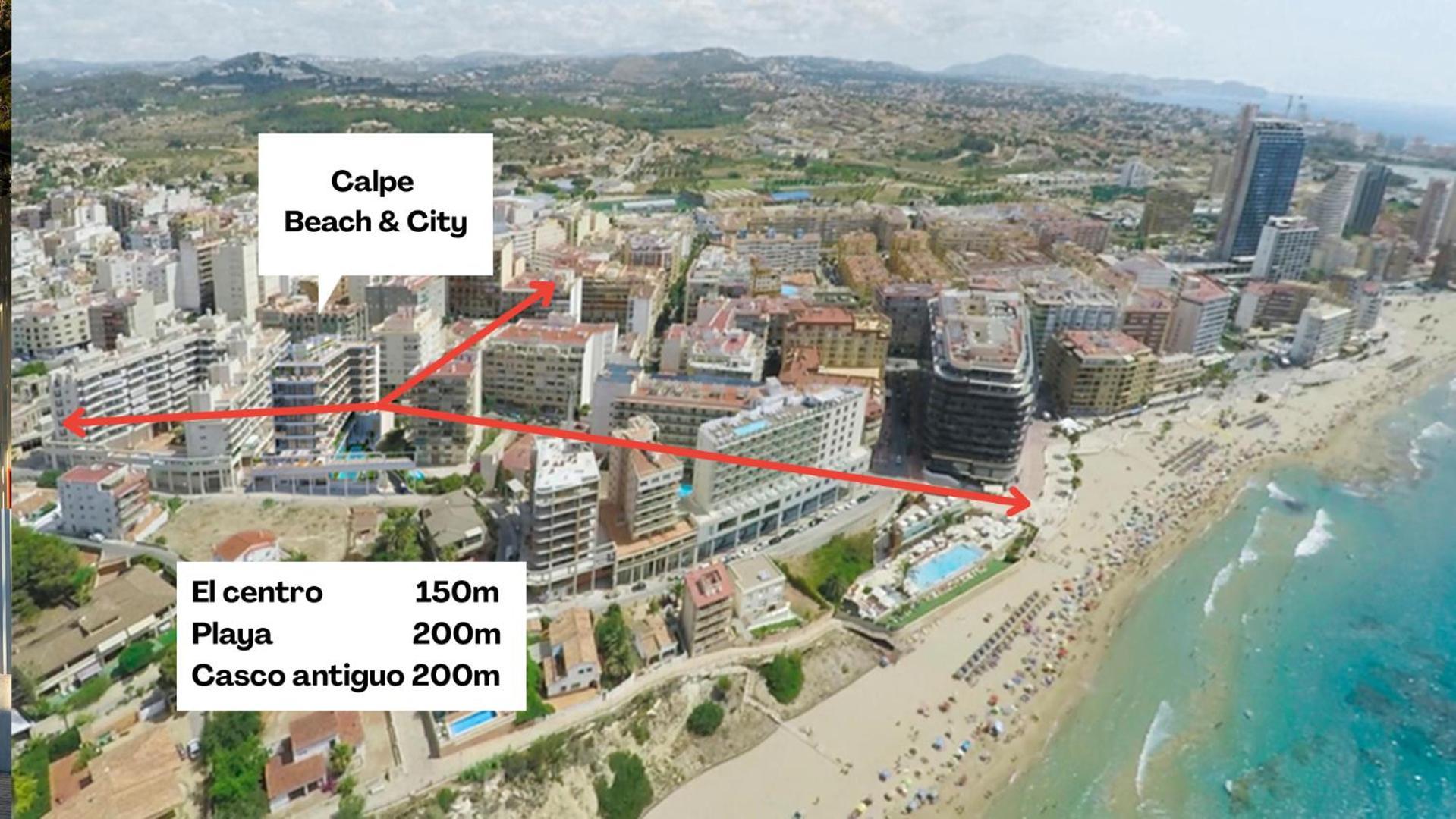 Calpe Beach & City - Premium Ngoại thất bức ảnh